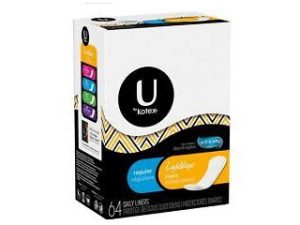 Kotex Panty Liners Regular 64 count